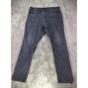 Saks 5th Avenue Active Corduroy Pants Mens 36 x 32 Blue Cotton Stretch Cord